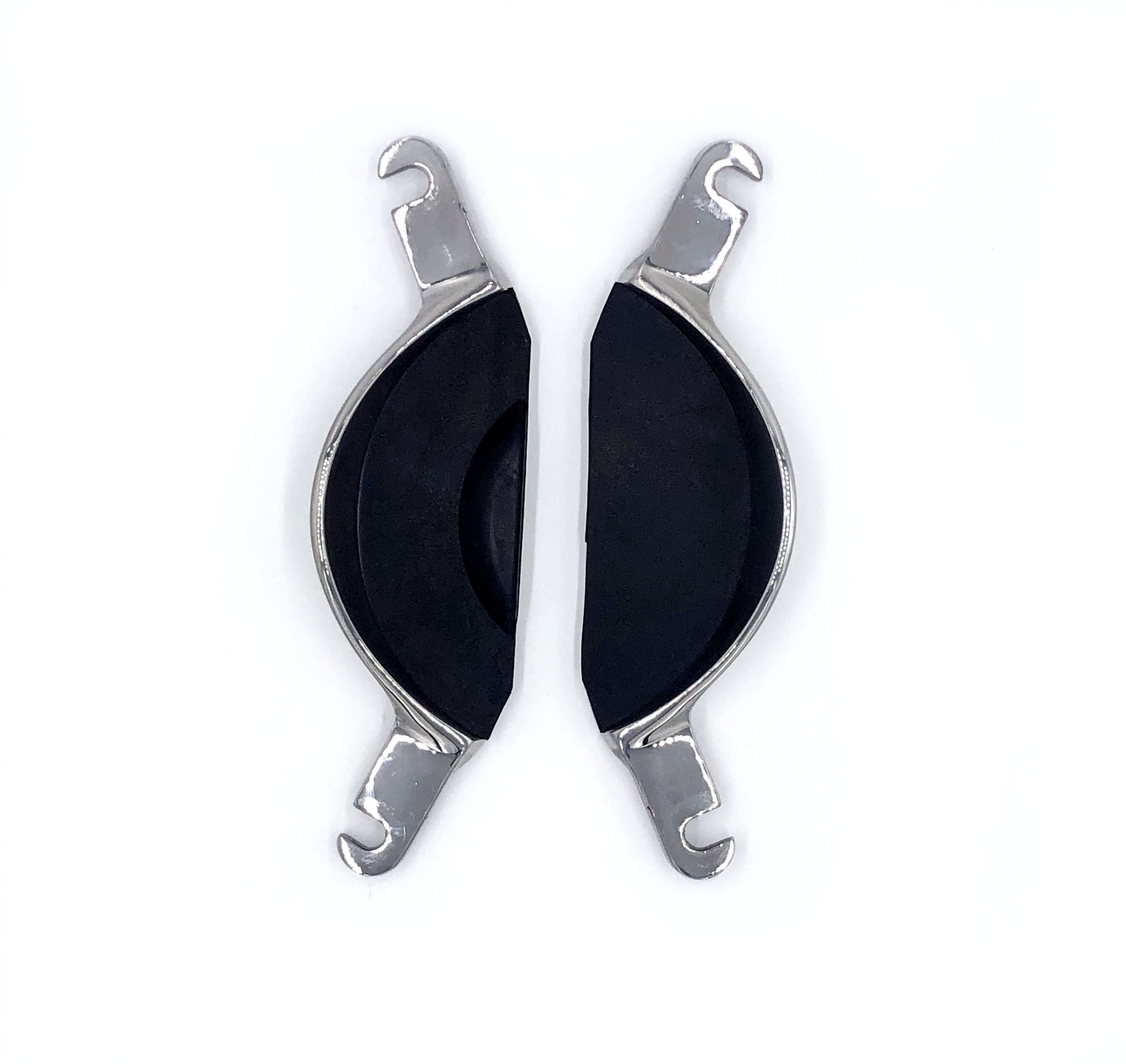 Extra Wide Bite Plates with Rubber Lining - Image 2